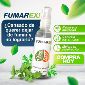 FUMAREX®  FORMULA NATURAL EN SPRAY - APOYO PARA REDUCIR EL CONSUMO DE TABACO