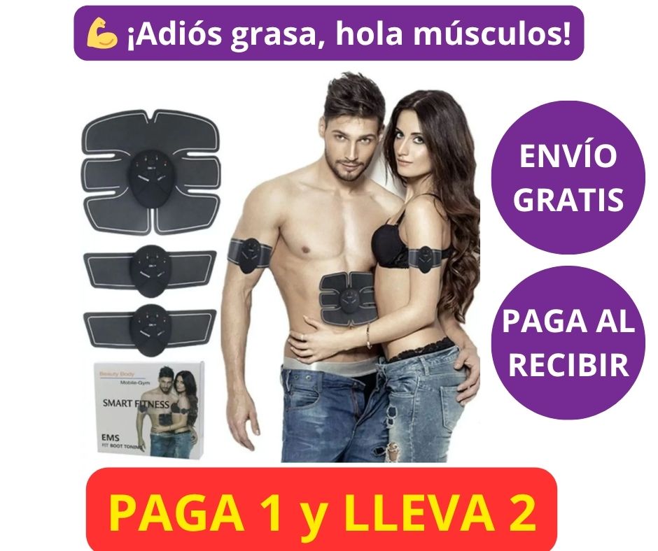 Tonificador De Músculos y Reductor De Grasa - SMART FITNESS [PAGA 1 y LLEVA 2]